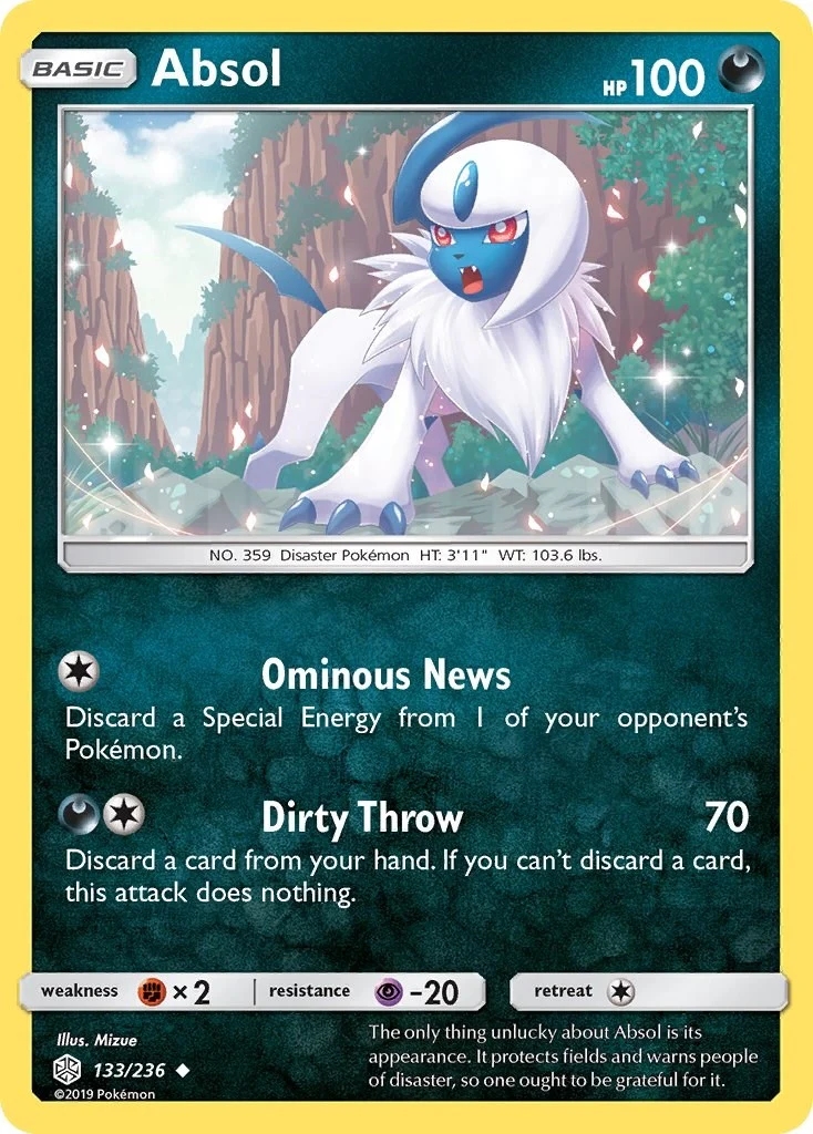 Absol (133/236) (SM - Cosmic Eclipse)