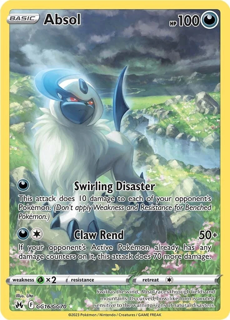 Absol (GG16/GG70) (Crown Zenith: Galarian Gallery)