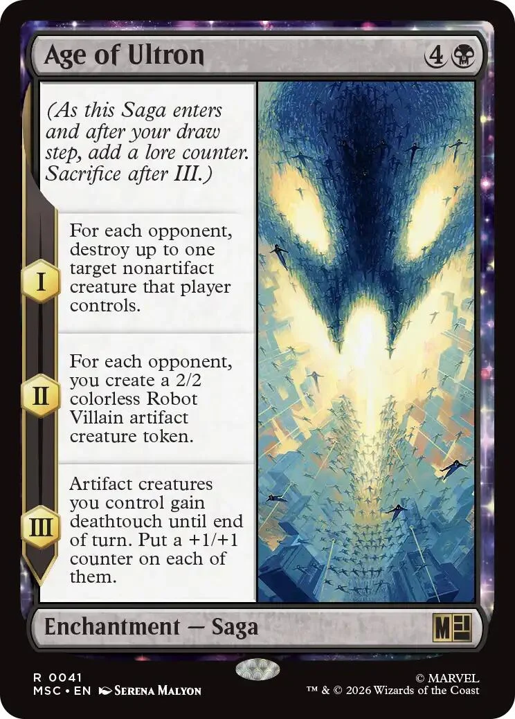 Age of Ultron (Surge Foil) (41) (Commander: Marvel Super Heroes)