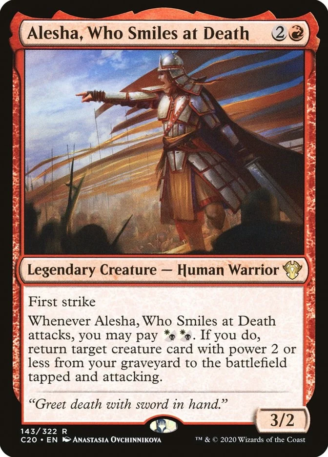 Alesha, Who Smiles at Death (143) (Commander 2020) (C20)