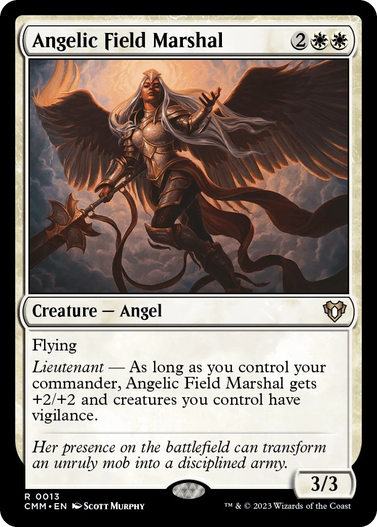 Angelic Field Marshal (13) (Commander Masters)
