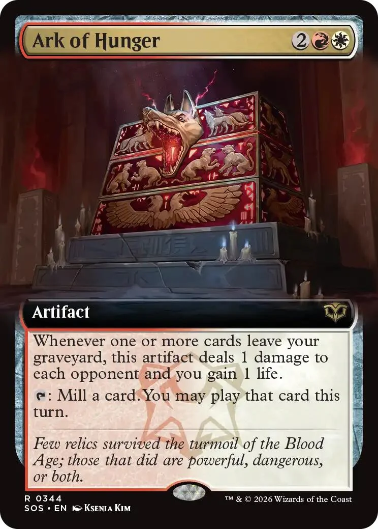 Ark of Hunger (Extended Art) (344) (Secrets of Strixhaven)