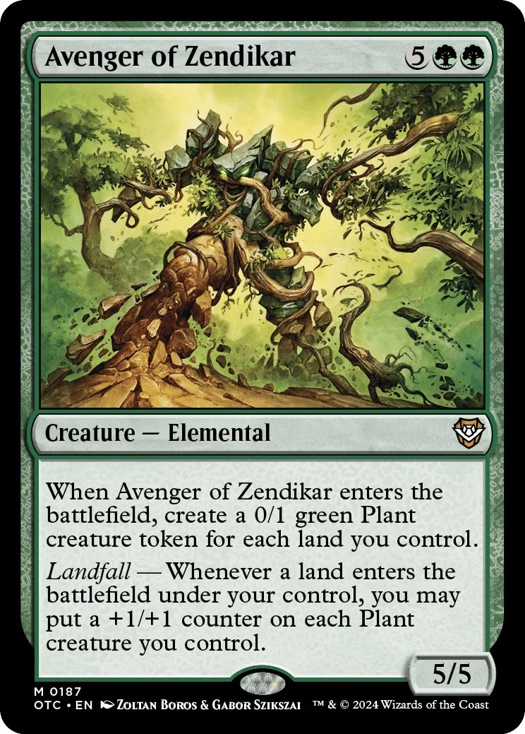 Avenger of Zendikar (187)