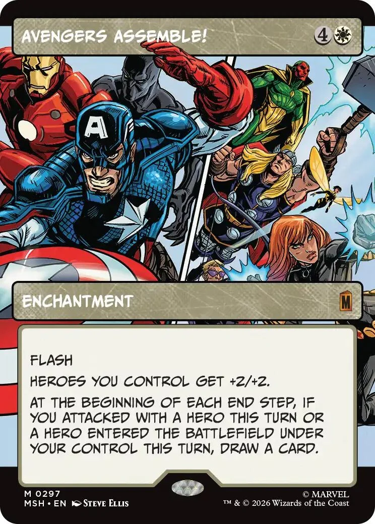 Avengers Assemble! (Borderless) (0297) (297) (Marvel Super Heroes)