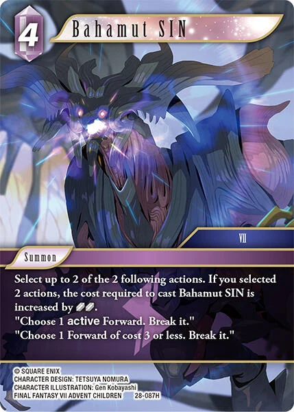 Bahamut SIN (28-087H) (Dreamlike Oceans)