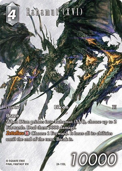 Bahamut (XVI) (Full Art) (24-110L) (Dreamlike Oceans)