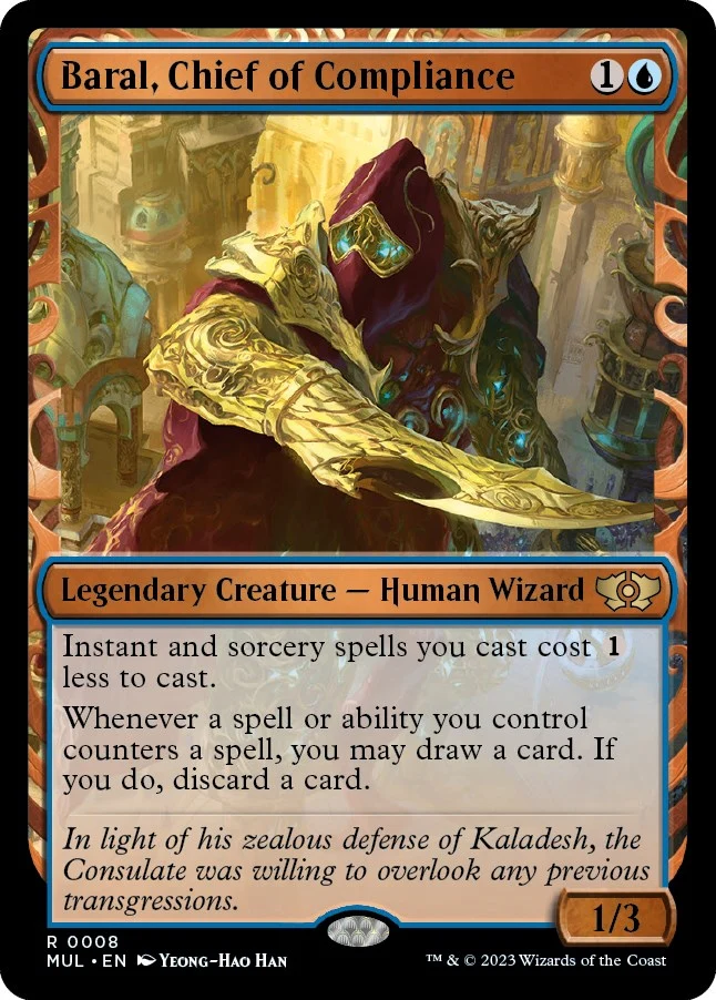 Baral, Chief of Compliance (8) (March of the Machine: Multiverse Legends)