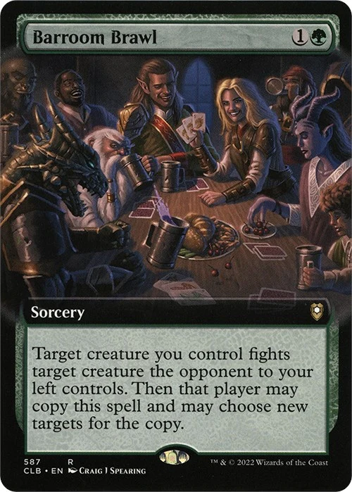 Barroom Brawl (Extended Art) (587)