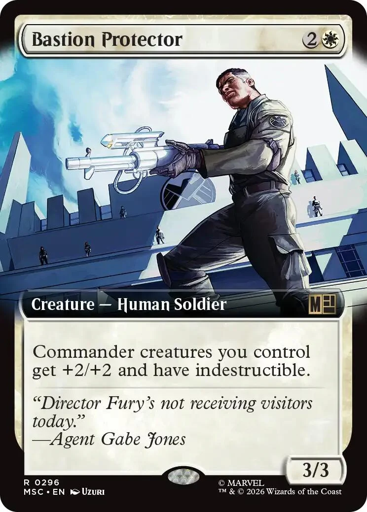 Bastion Protector (Extended Art) (296) (Commander: Marvel Super Heroes)