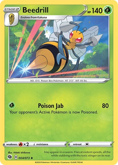 Beedrill (04/73) (Champion's Path)