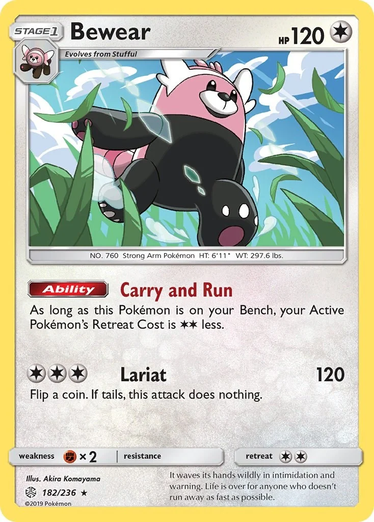 Bewear (182/236) (SM - Cosmic Eclipse)