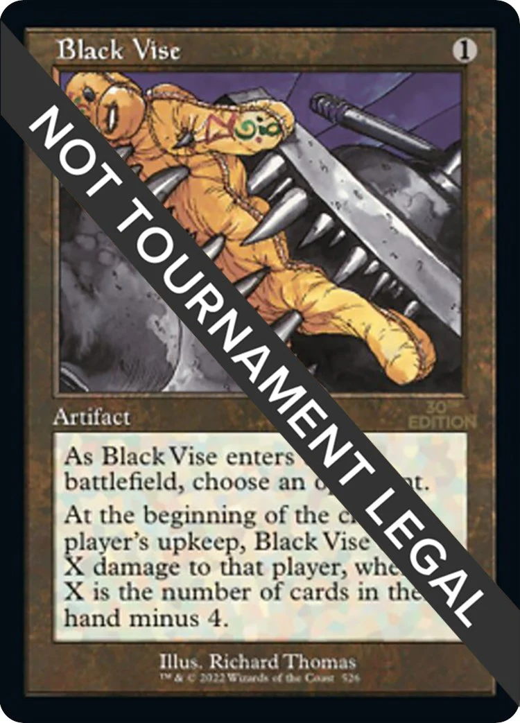 Black Vise (Retro Frame) (526)