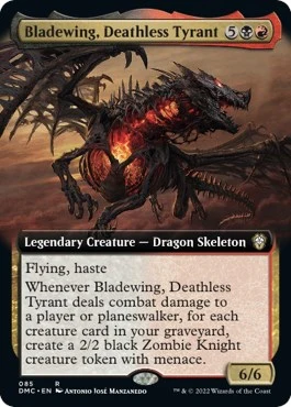 Bladewing, Deathless Tyrant (Extended Art) (85)
