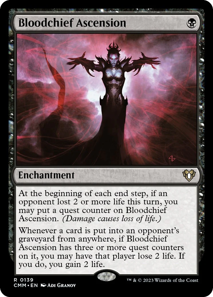 Bloodchief Ascension (139) (Commander Masters)