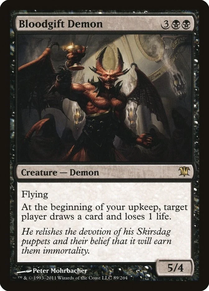 Bloodgift Demon (89) (Innistrad) (ISD)