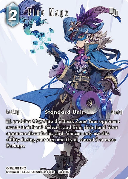 Blue Mage (Full Art) (28-020C) (Dreamlike Oceans)