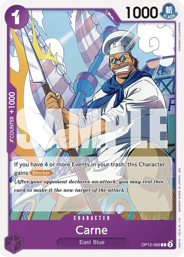 Carne (OP12-066) (Legacy of the Master)