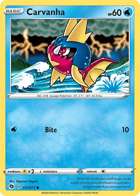 Carvanha (11/73) (Champion's Path)