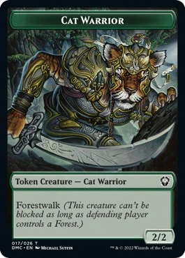 Cat Warrior Token (17)