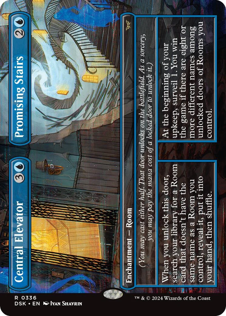 Central Elevator // Promising Stairs (Borderless) (336)