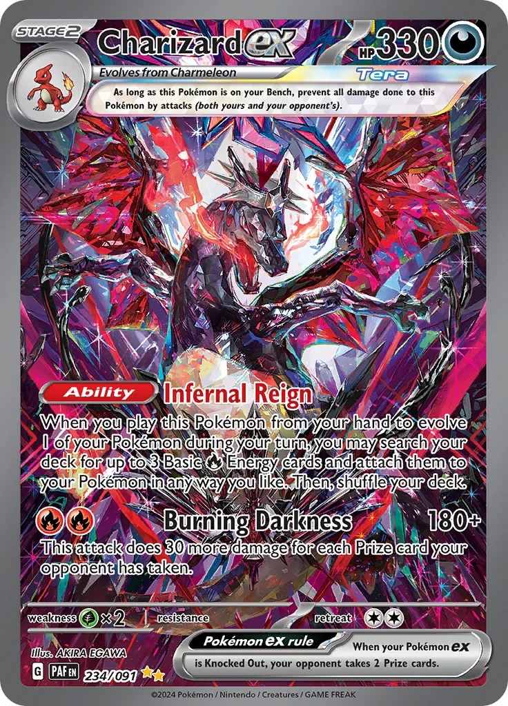 Charizard ex (234/091) (SV: Paldean Fates)