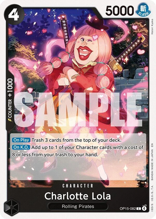 Charlotte Lola (OP15-082) (Adventure on Kami's Island)