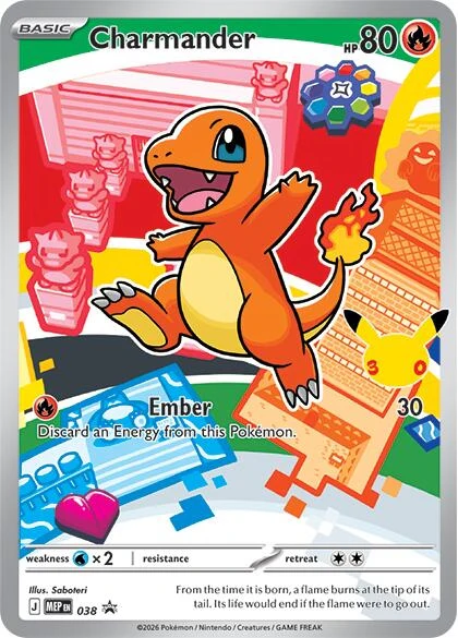 Charmander - 038 (038) (ME: Mega Evolution Promo)