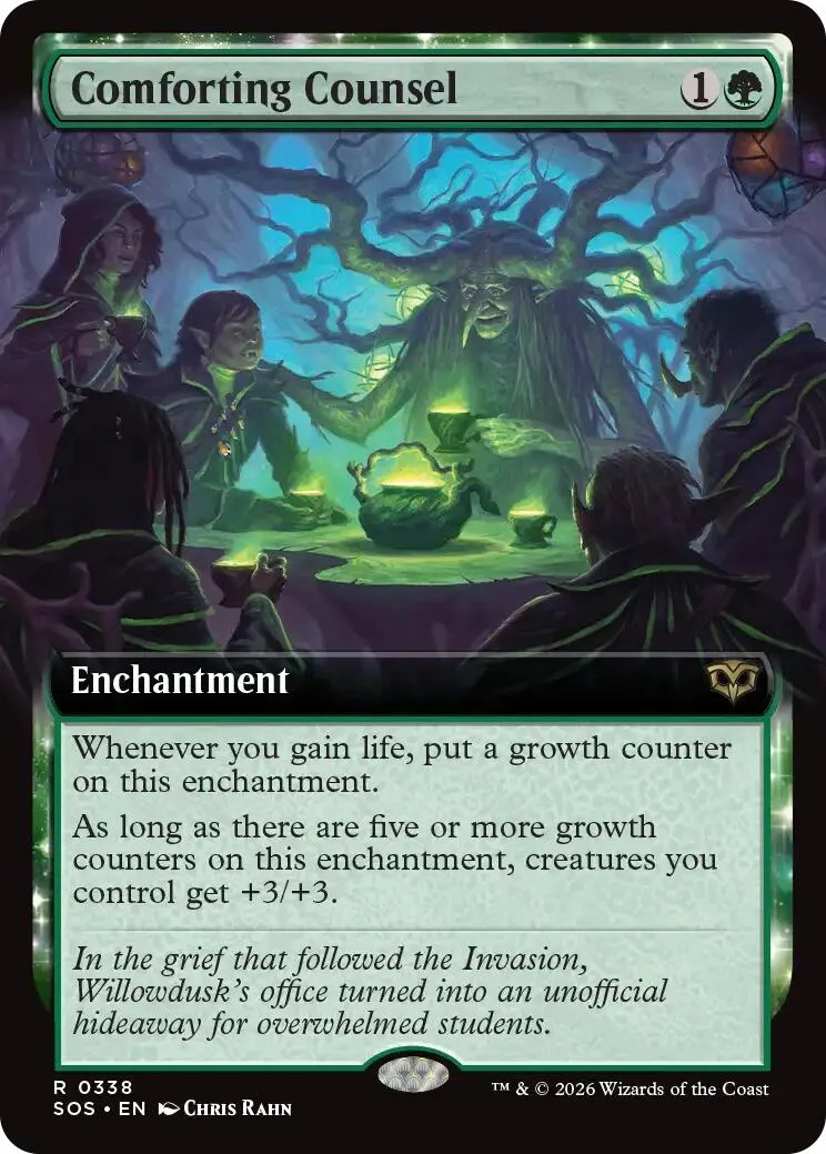 Comforting Counsel (Extended Art) (338) (Secrets of Strixhaven)