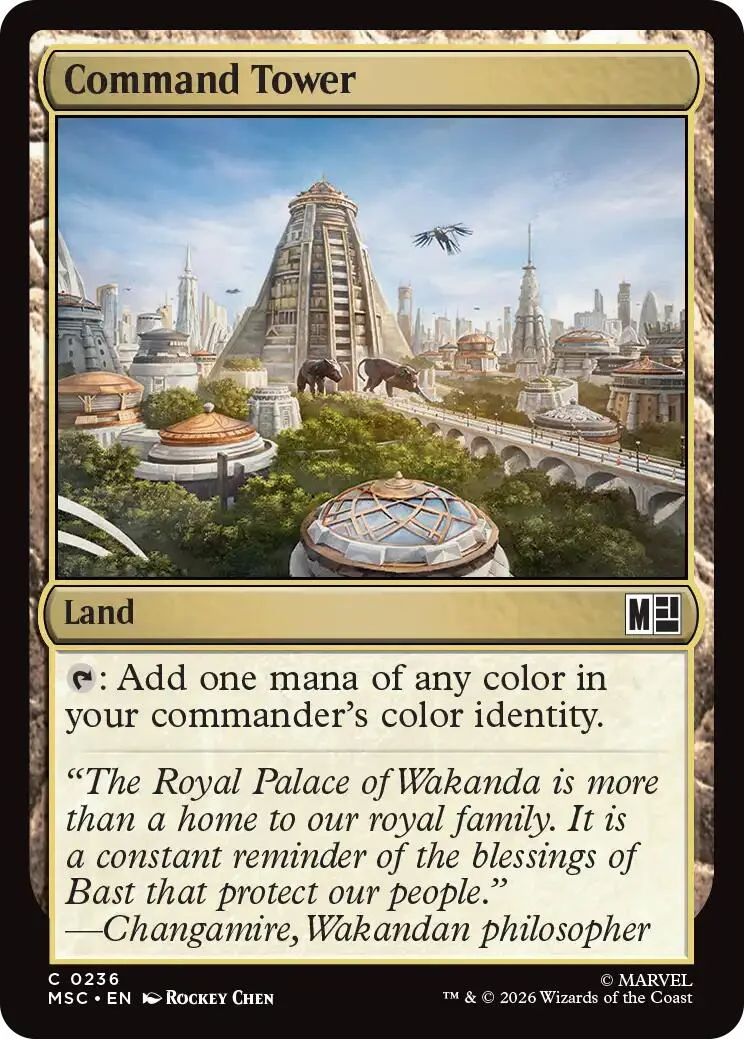 Command Tower (0236) (236) (Commander: Marvel Super Heroes)