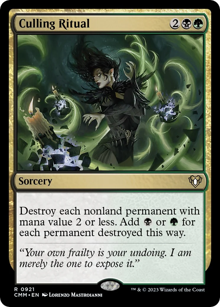 Culling Ritual (921) (Commander Masters)