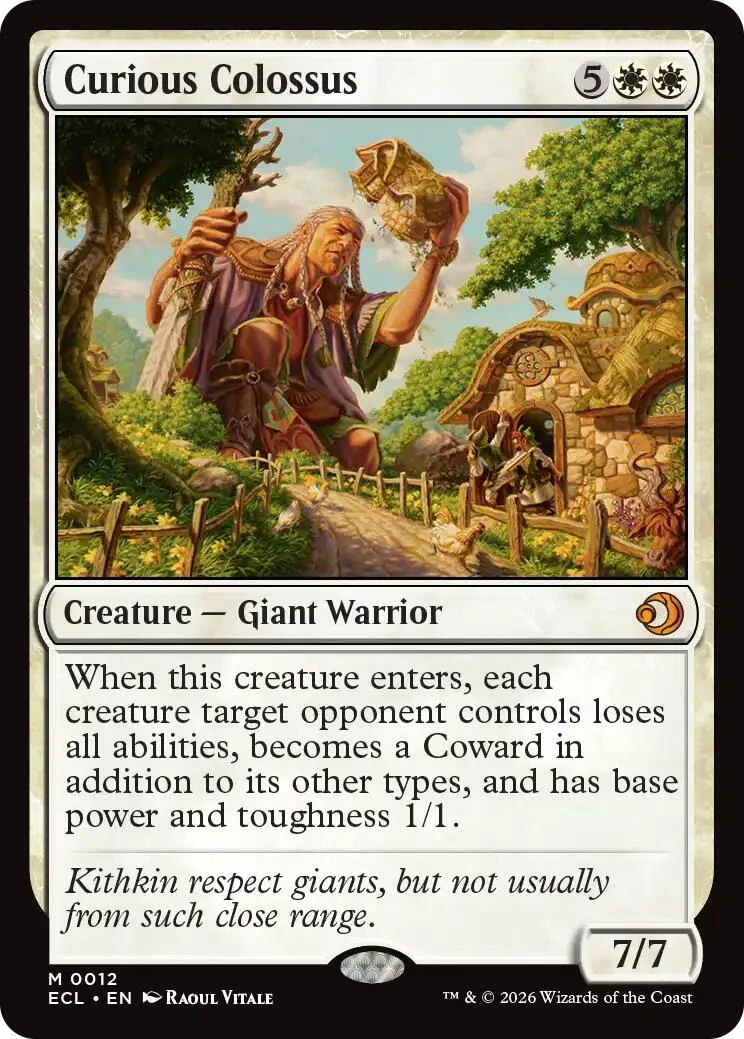 Curious Colossus (12) (Lorwyn Eclipsed)