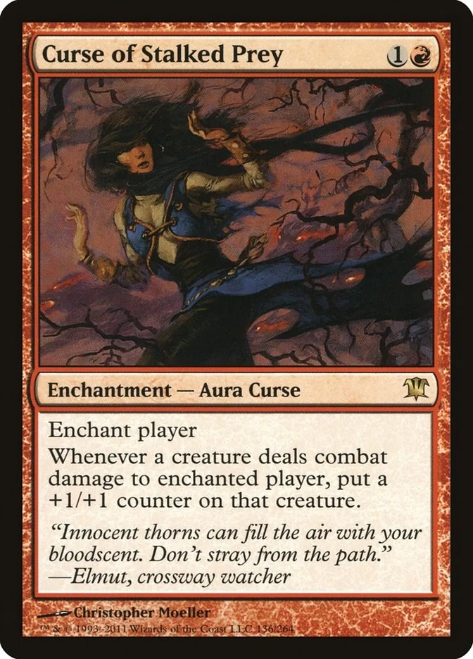 Curse of Stalked Prey (136) (Innistrad) (ISD)