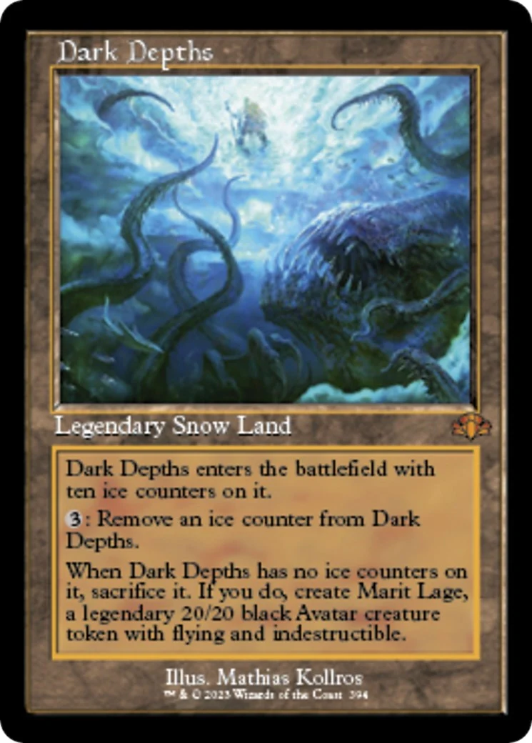 Dark Depths (Retro Frame) (394)