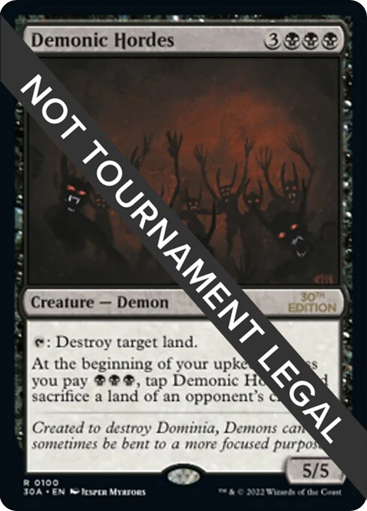 Demonic Hordes (100)
