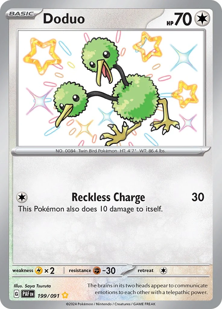 Doduo (199/091) (SV: Paldean Fates)