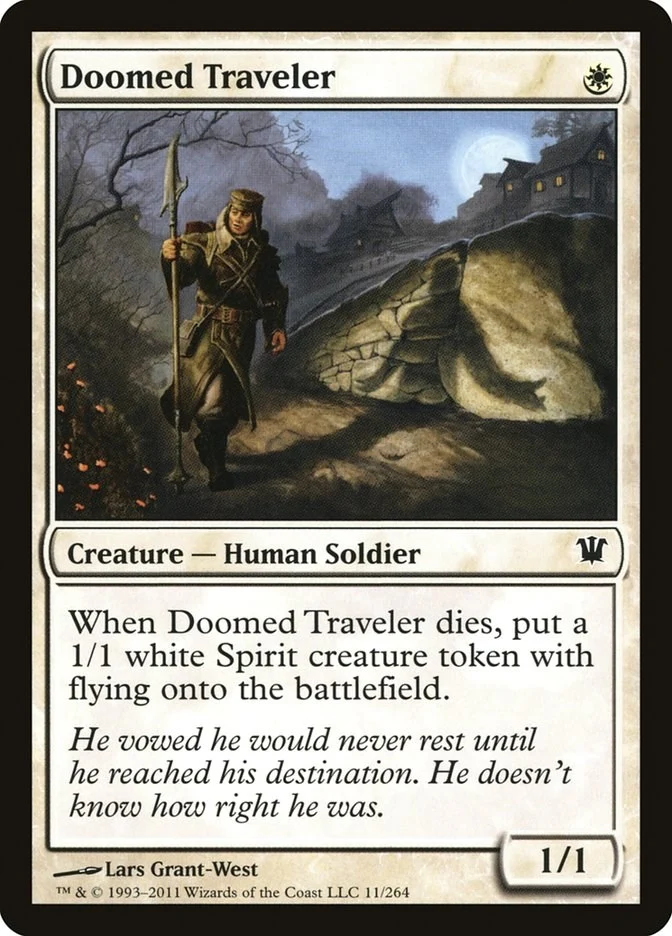 Doomed Traveler (11) (Innistrad) (ISD)