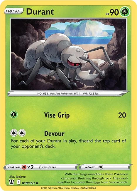 Durant (010/163) (SWSH05: Battle Styles)