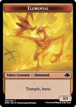 Elemental Token (6)