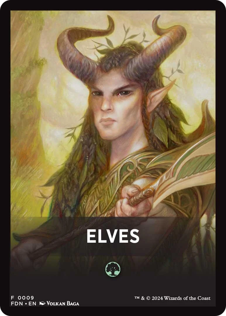 Elves Theme Card (9) (Foundations)