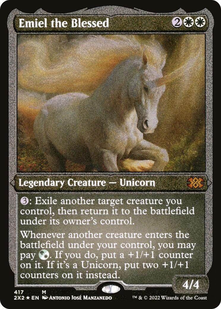 Emiel the Blessed (Foil Etched) (417)