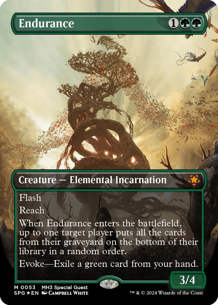Endurance (Borderless) (Textured Foil) (53) (Special Guests)