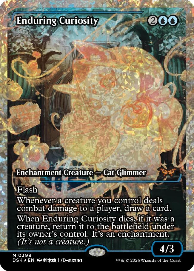 Enduring Curiosity (Showcase) (Fracture Foil) (398)