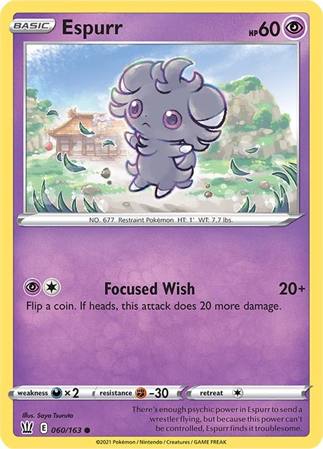 Espurr (060/163) (SWSH05: Battle Styles)