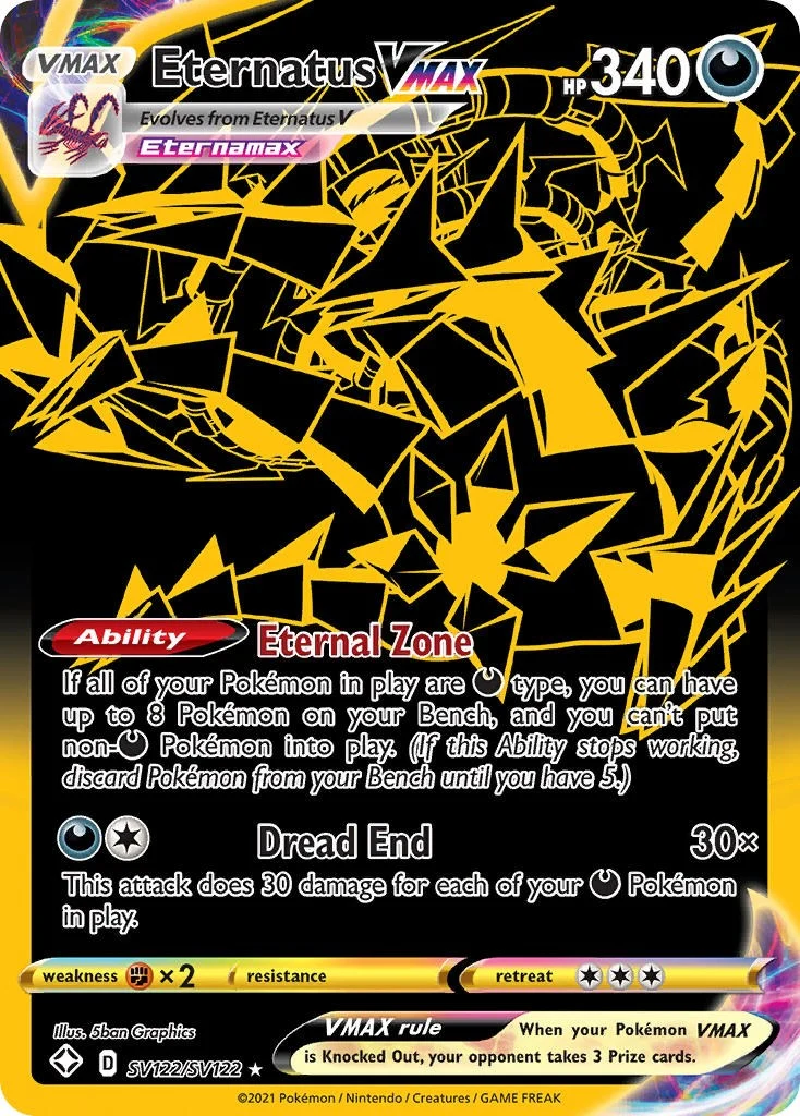 Eternatus VMAX (SV122/SV122) (Shining Fates: Shiny Vault)