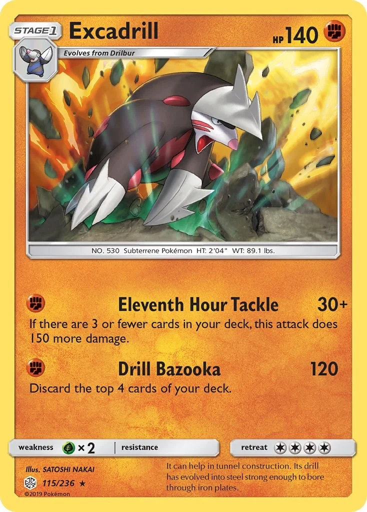 Excadrill (115/236) (SM - Cosmic Eclipse)