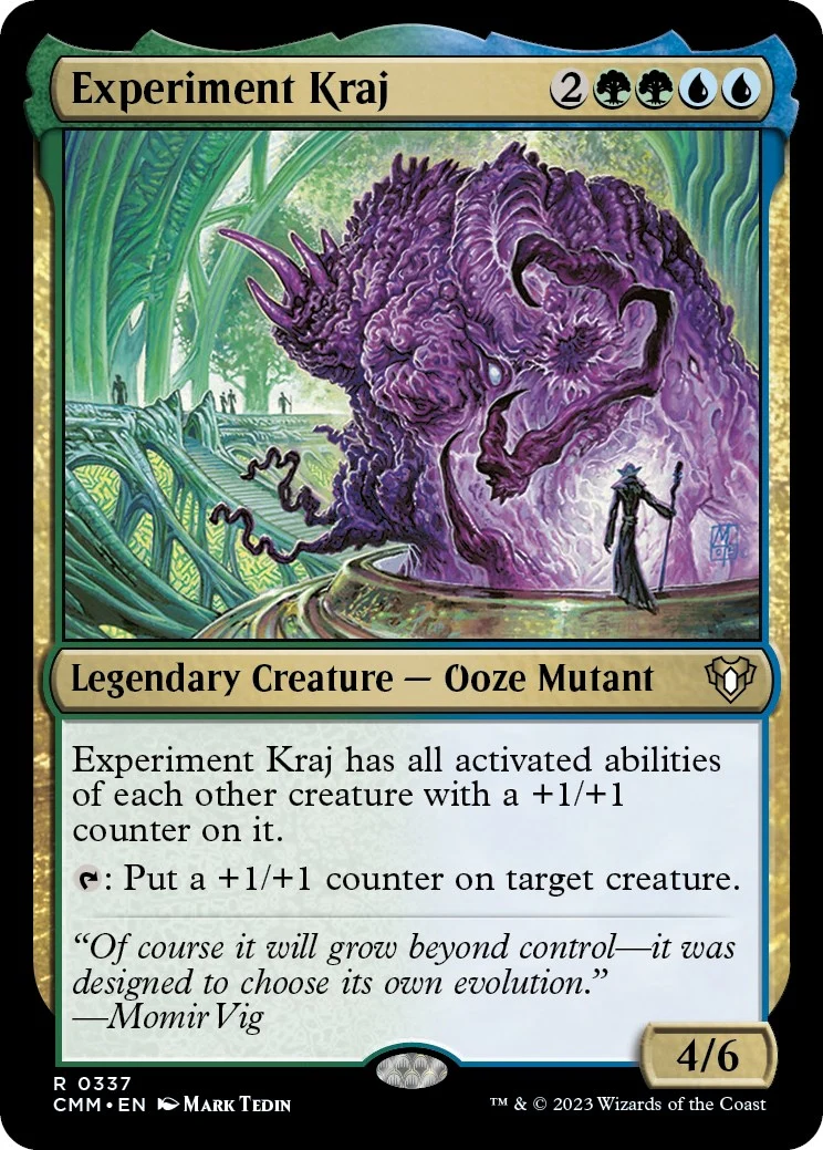 Experiment Kraj (337) (Commander Masters)
