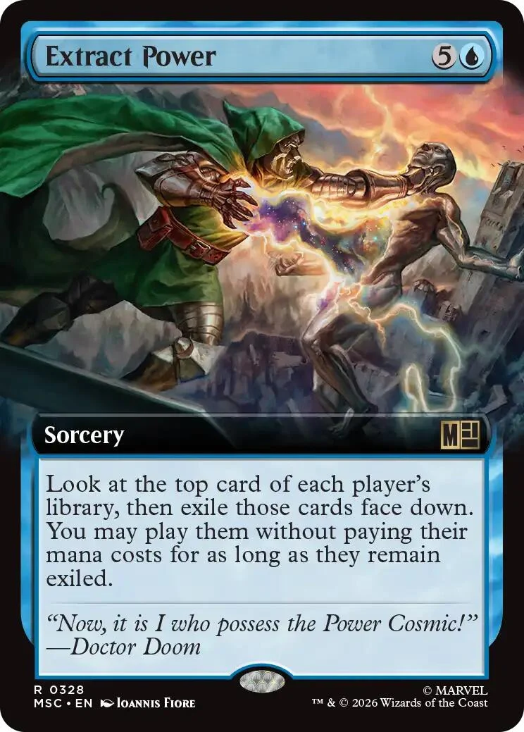 Extract Power (Extended Art) (328) (Commander: Marvel Super Heroes)