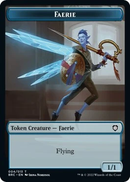 Faerie // Thopter (010) Double-Sided Token (4 // 10)