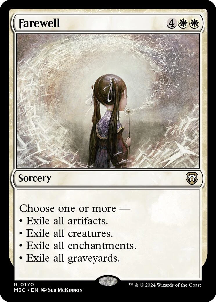Farewell (Ripple Foil) (170) (Modern Horizons 3)