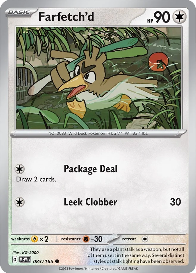 Farfetch'd (083/165) (SV: Scarlet & Violet 151)